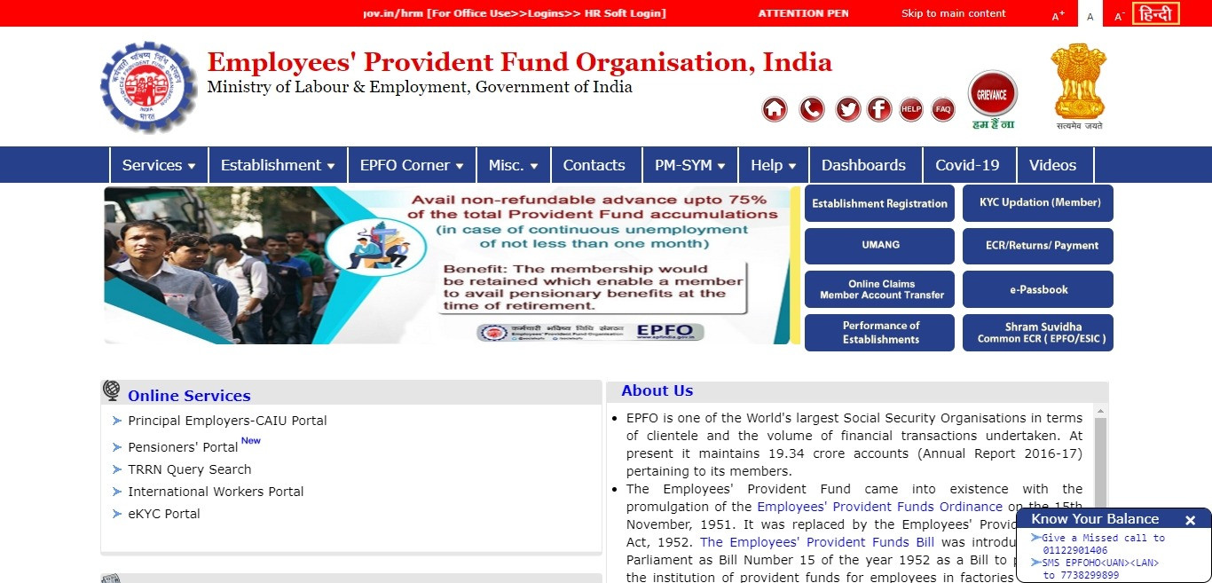 Employees Provident Fund EPF Scheme