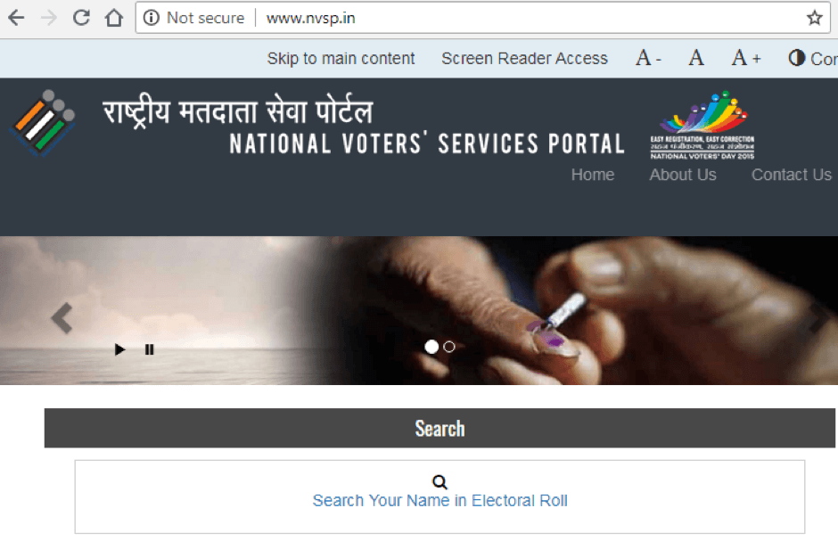 Voter Id Online